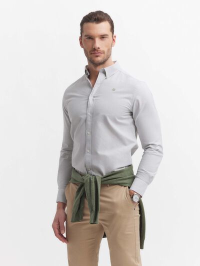 CAMISA OXFORD MIL RAYAS