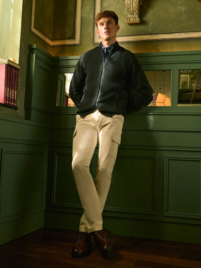 CARDIGAN HOLLAND VERDE