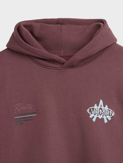 SUDADERA STORY BURDEOS