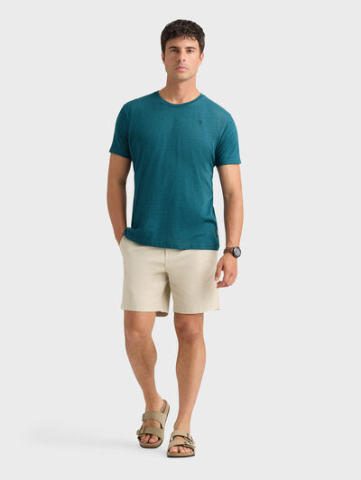 CAMISETA MELANGE VERDE