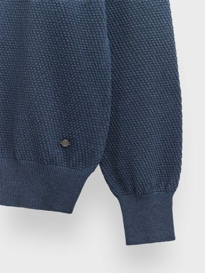 JERSEY CREMALLERA AZUL