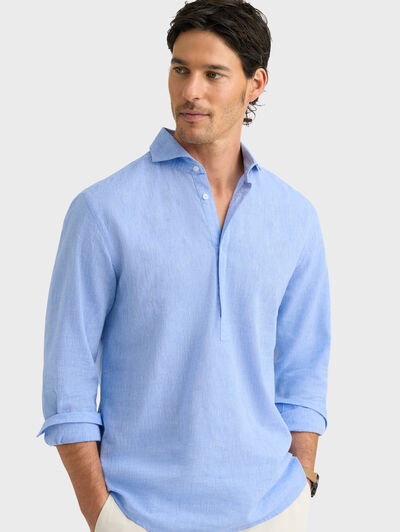 POLERA LINO JACK AZUL