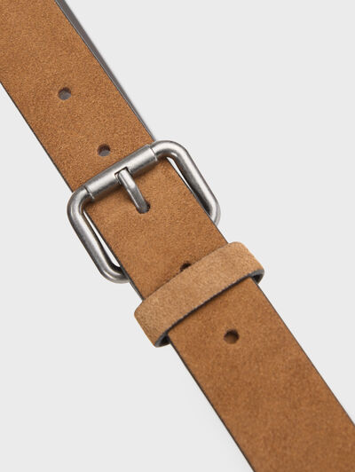 CINTURON SUEDE CAMEL