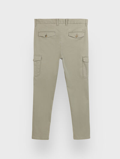 PANTALON CARGO VERDE