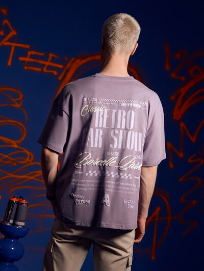 CAMISETA BORCELLE AZUL