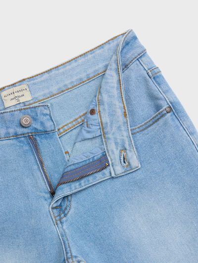 BERMUDA DENIM 5P AZUL