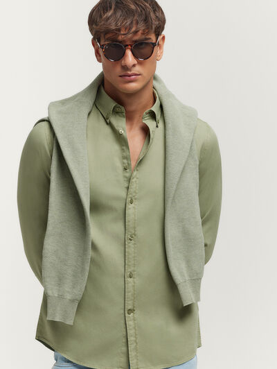 CAMISA PANAMA DYE VERDE