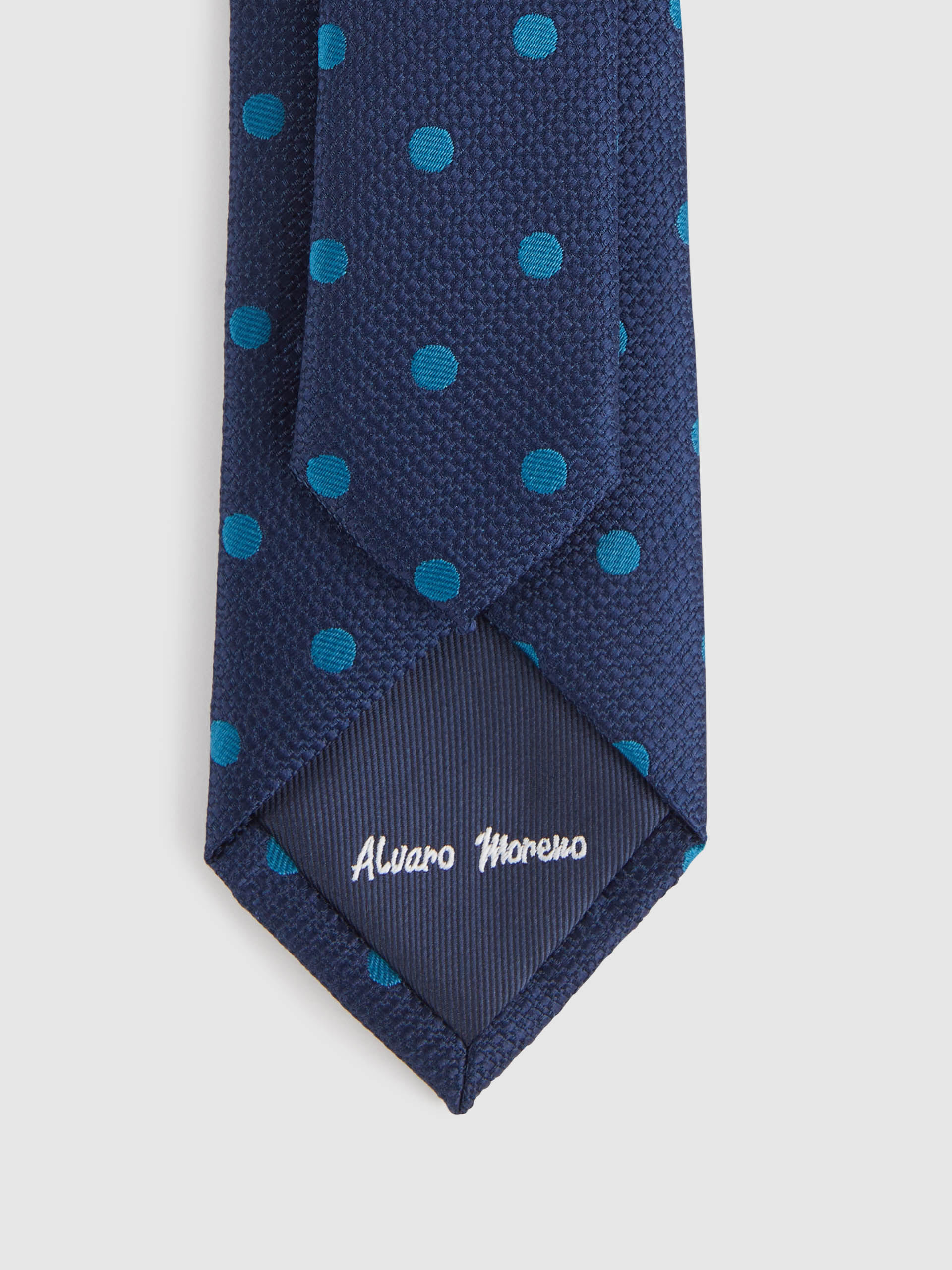 CORBATA JACQUARD MF KIDS AZUL MARINO