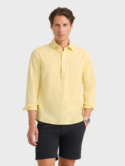 POLERA OXFORD DYE AMARILLO
