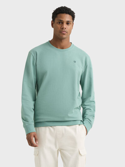 SUDADERA BASIC FANCY VERDE