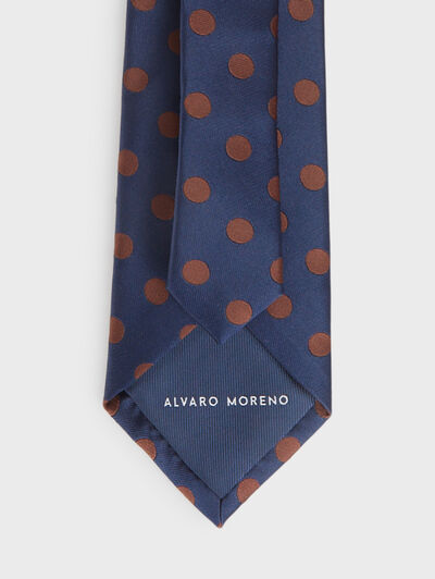 CORBATA JAQUARD MF MARR&Oacute;N