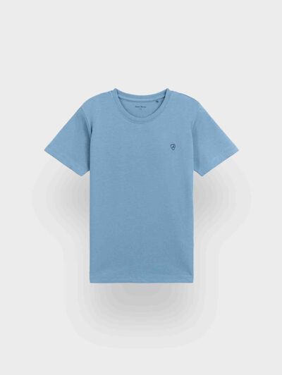 CAMISETA BASICA KIDS AZUL