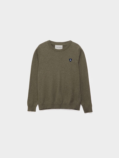 JERSEY ROUND NECK KIDS VERDE