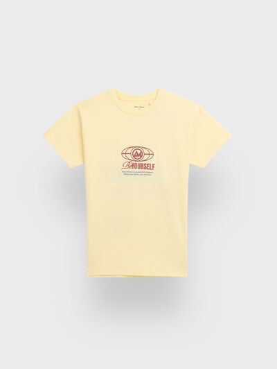 CAMISETA MAGNET KIDS AMARILLO
