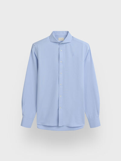 CAMISA PANAMA CELESTE
