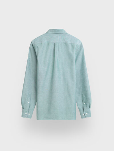 CAMISA OXFORD SOLID VERDE
