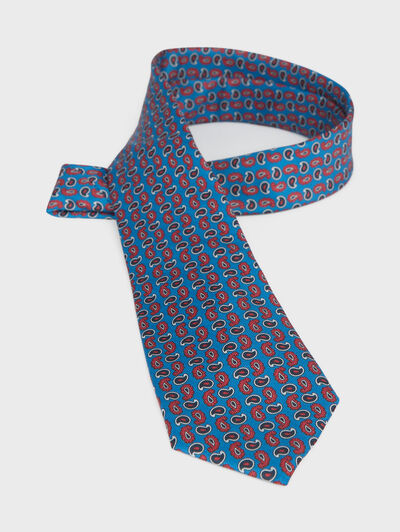 CORBATA PRINTED AZUL