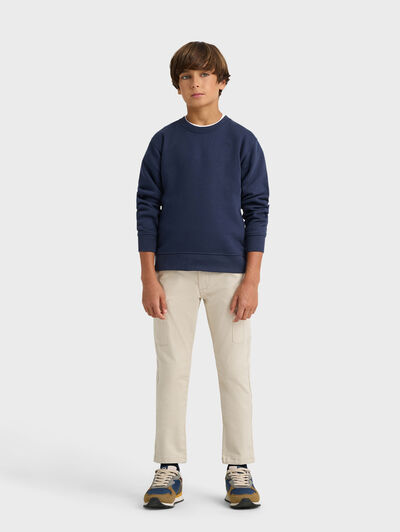 SUDADERA BASICA KIDS