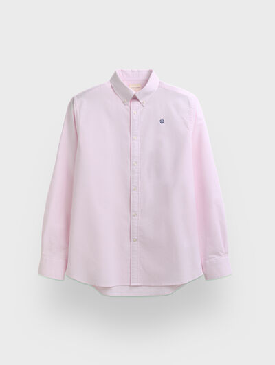 CAMISA OXFORD BASIC ROSA