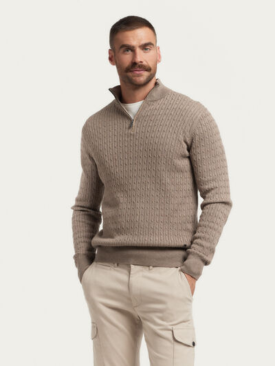 JERSEY BRAIDED CAMEL