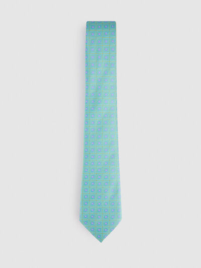 CORBATA JACQUARD MF TURQUESA