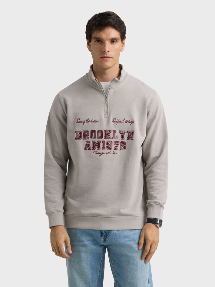 SUDADERA STUDIO GRIS