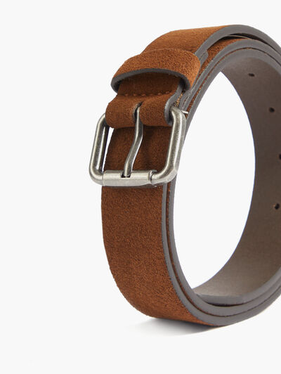CINTURON  SUEDE