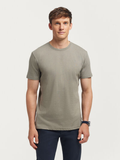 CAMISETA MELANGE VERDE