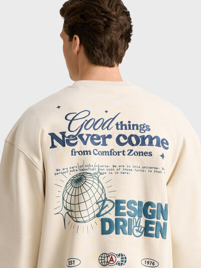 SUDADERA UNIVERSE CRUDO