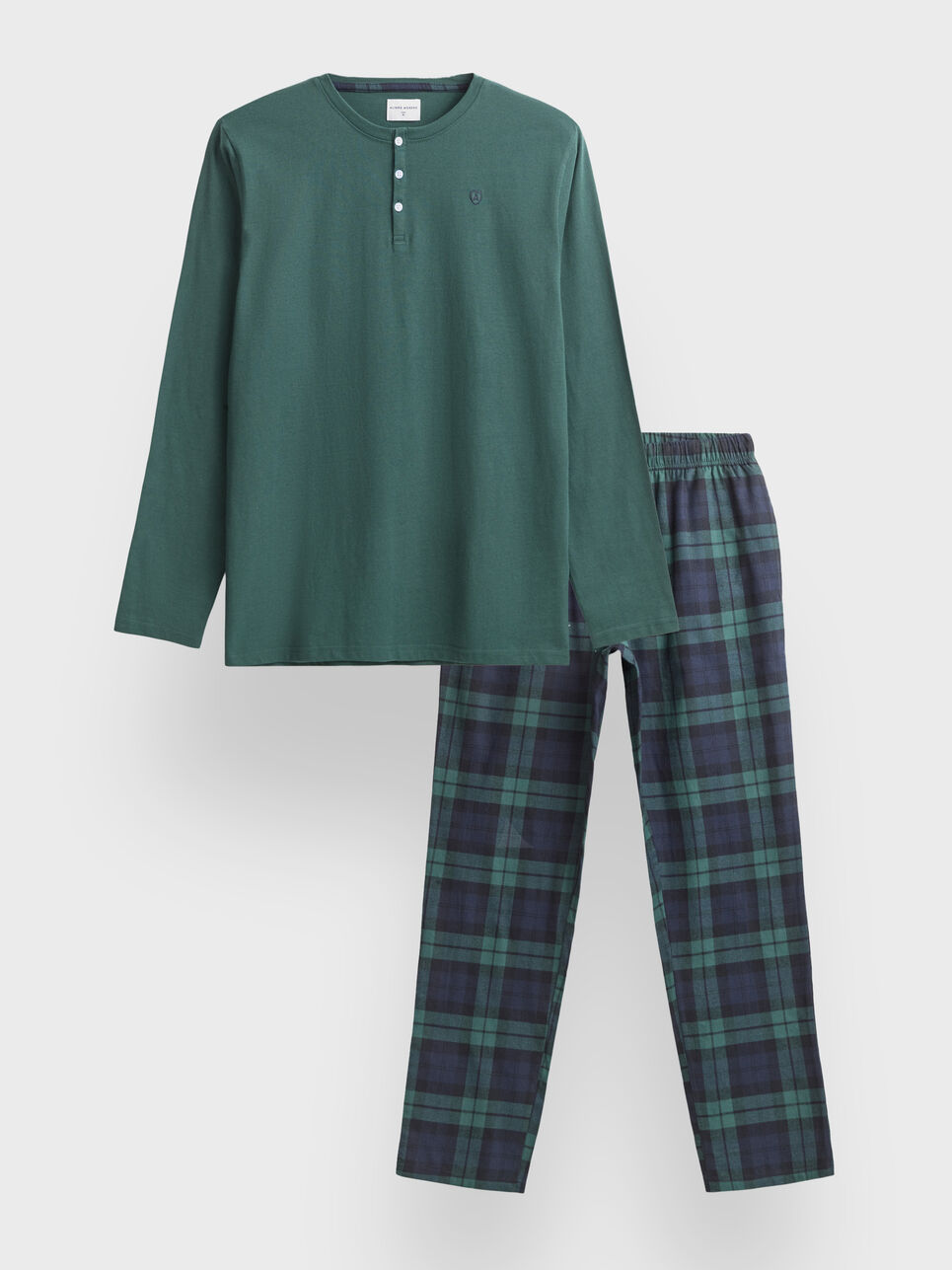 PIJAMA FRANELA CUADROS