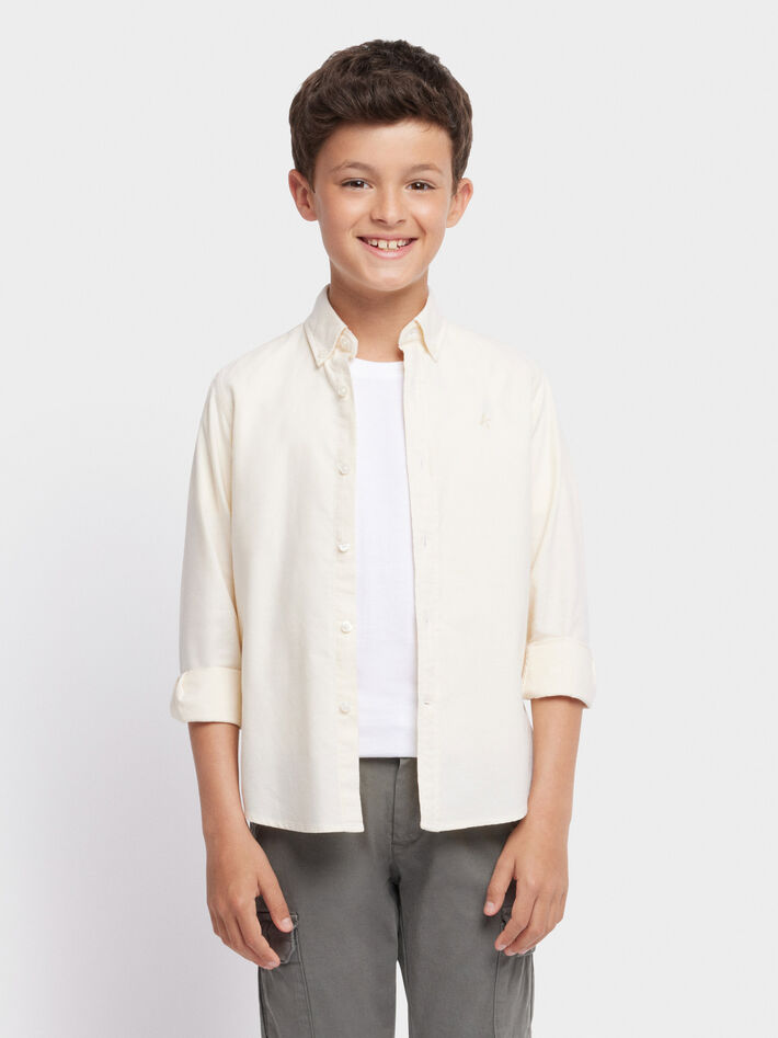 CAMISA OXFORD KIDS AMARILLO