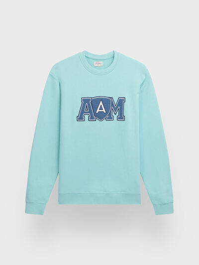 SUDADERA ORIGEN VERDE AGUA