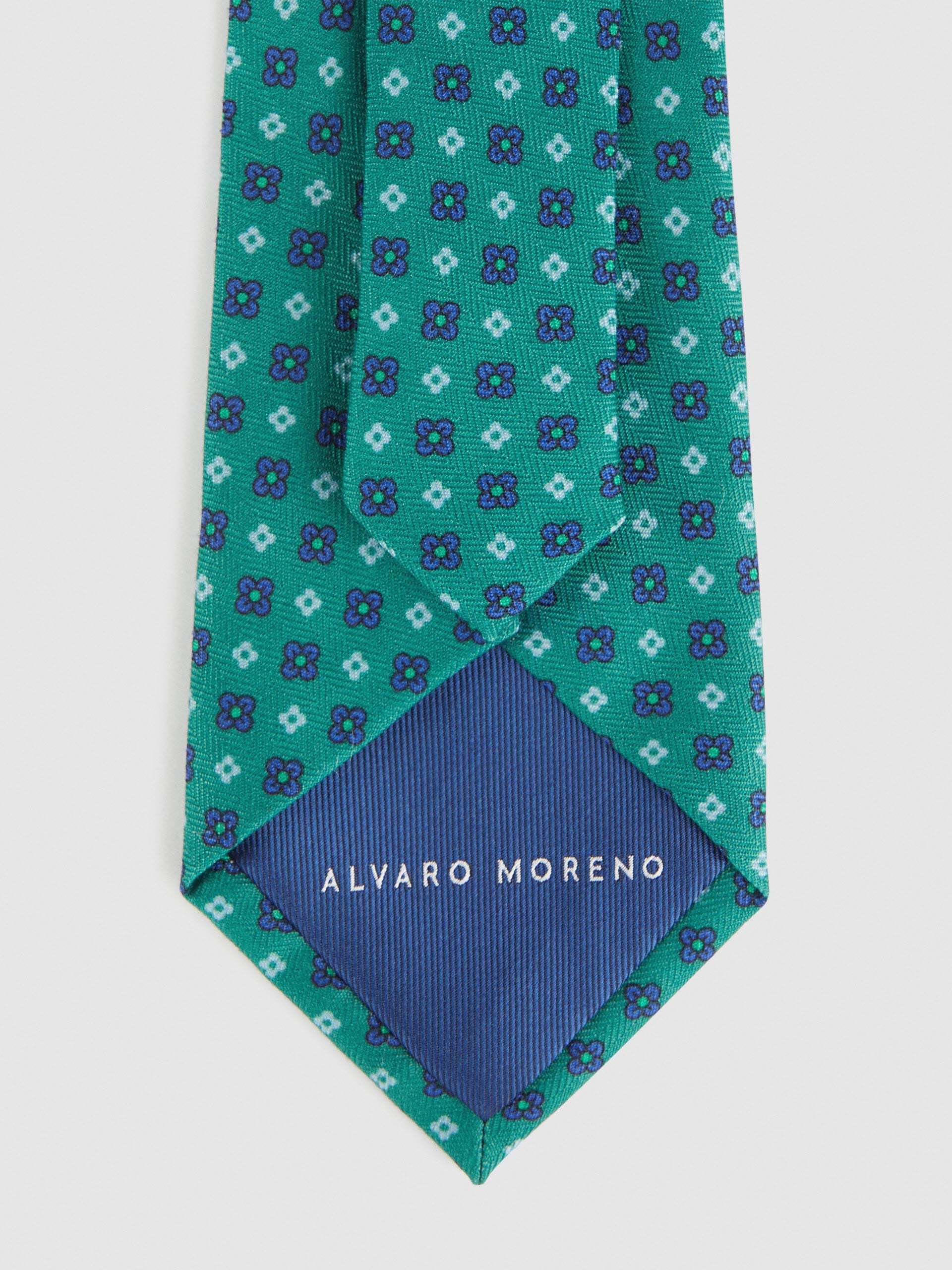 CORBATA PRINTED VERDE