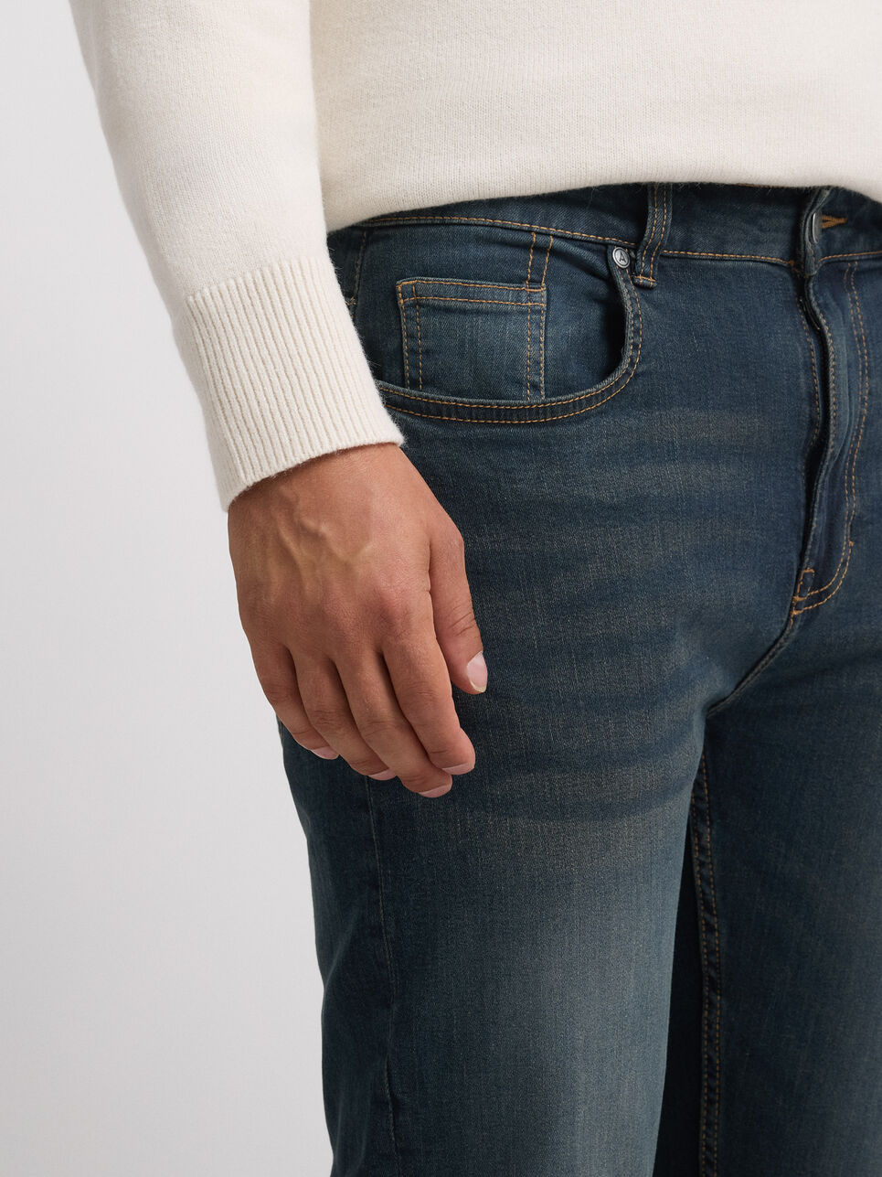 DENIM STONE COMFORT FIT