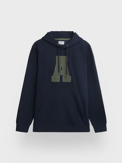 SUDADERA MOMENT AZUL MARINO