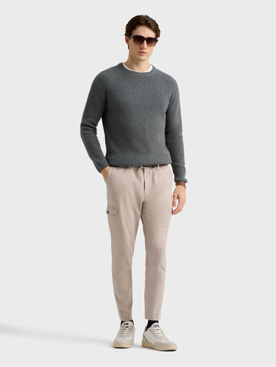 PANTALON CARGO FRANELA