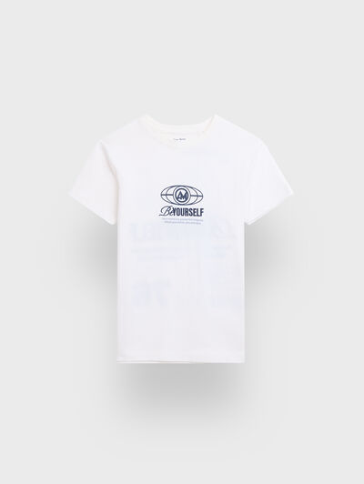 CAMISETA MAGNET KIDS BLANCO