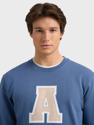 SUDADERA MOMENTUM AZUL