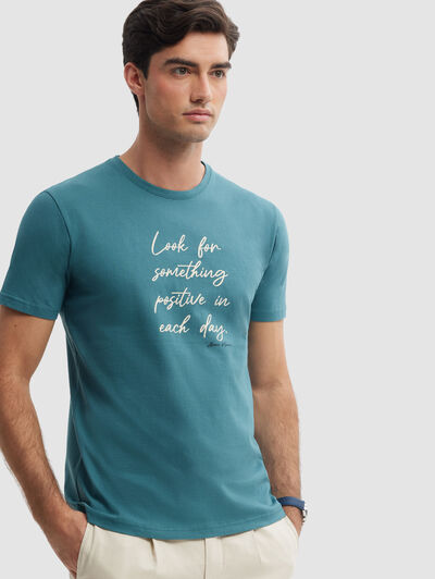 CAMISETA POSITIVE VERDE