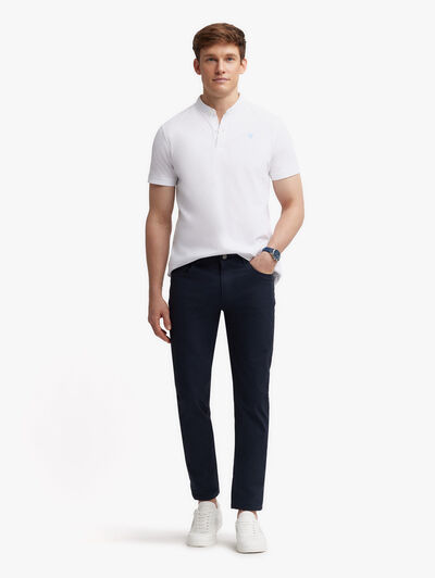 PANTALON DIAGONAL 5P AZUL MARINO