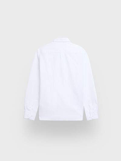 POLERA OXFORD KIDS BLANCO