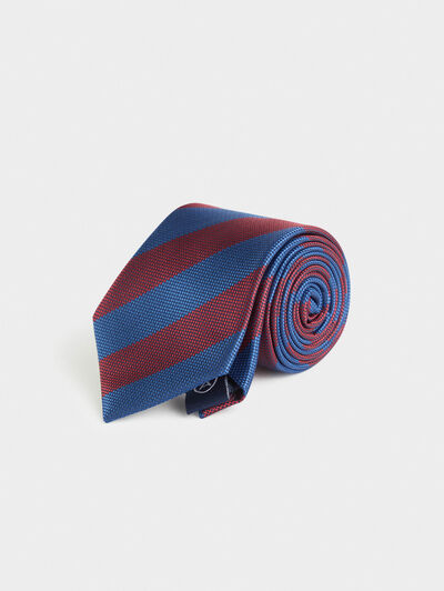 CORBATA JACQUARD MF ROJO