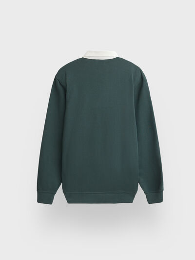 SUDADERA POLO AM1976 VERDE