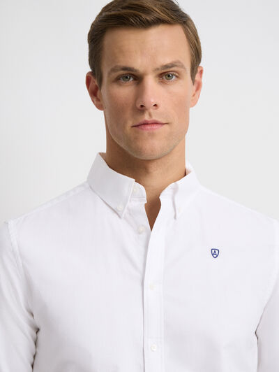CAMISA OXFORD BASIC BLANCO