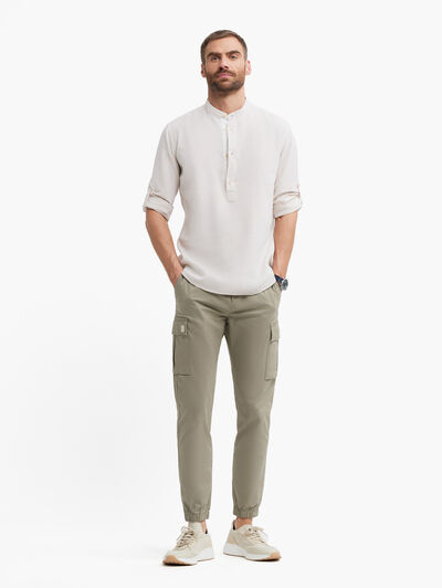 POLERA MAO CONTRASTE