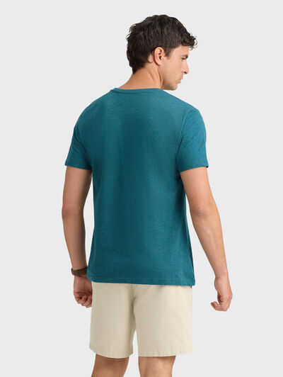 CAMISETA MELANGE VERDE