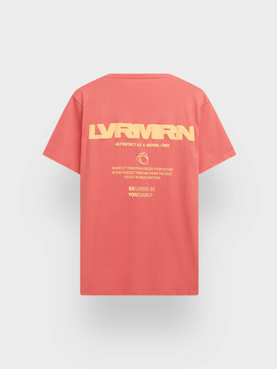 CAMISETA BELIEVE ROJO