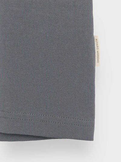 CAMISETA BASIC OVERSIZE GRIS