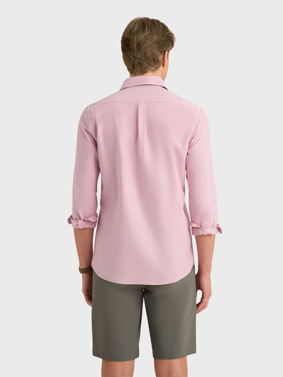 CAMISA OXFORD DYE TIE COLLAR