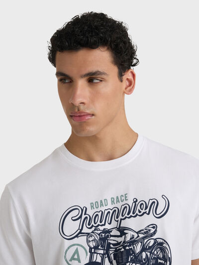 PIJAMA MOTORCYCLE BLANCO